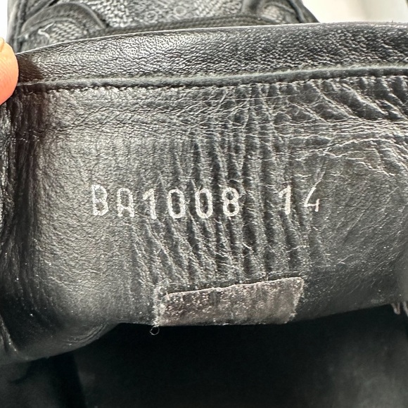 Louis Vuitton Black & Grey Leather Damier Ebene Monogram Sneaker - Picture 10 of 16